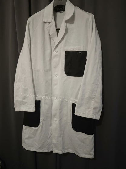 Comme des Garçons CDG Patchwork Mid-Length Trench