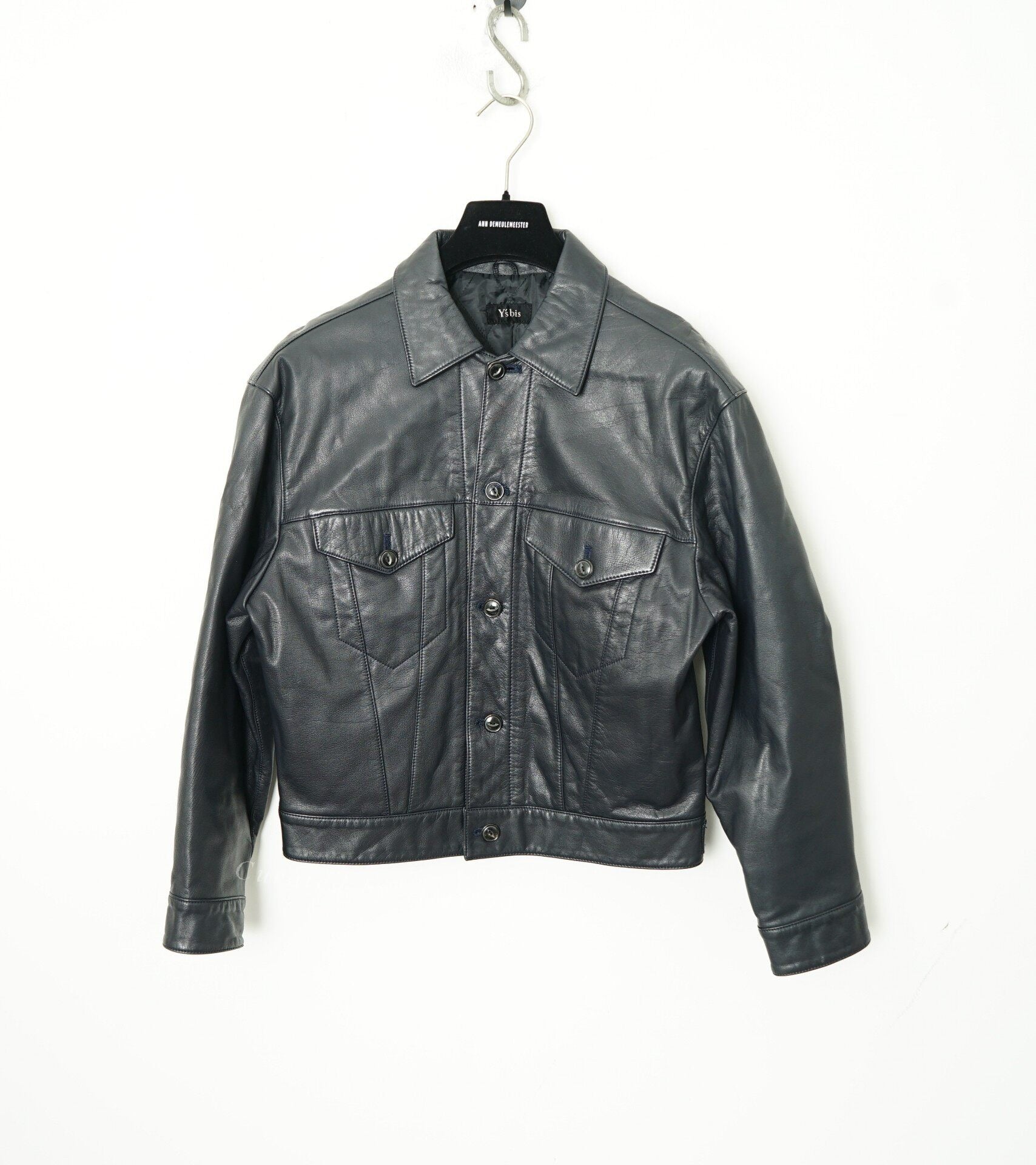 Yohji Yamamoto Y's Quilted Leather Jacket