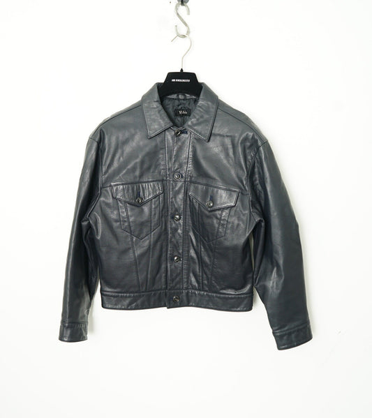 Yohji Yamamoto Y's Quilted Leather Jacket