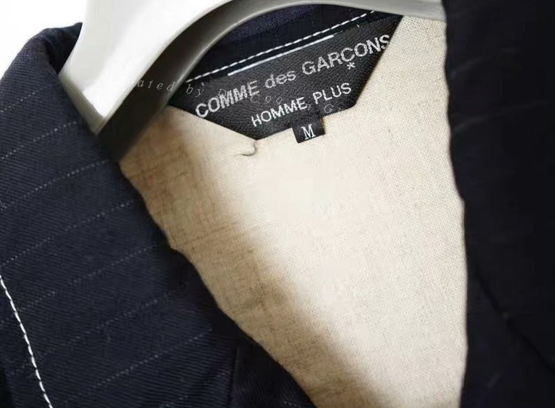 Comme des Garcons Wool Panel Mid-Length Jacket