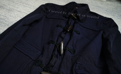 Comme des Garçons Pleated Toggle Button Coat