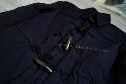 Comme des Garçons Pleated Toggle Button Coat
