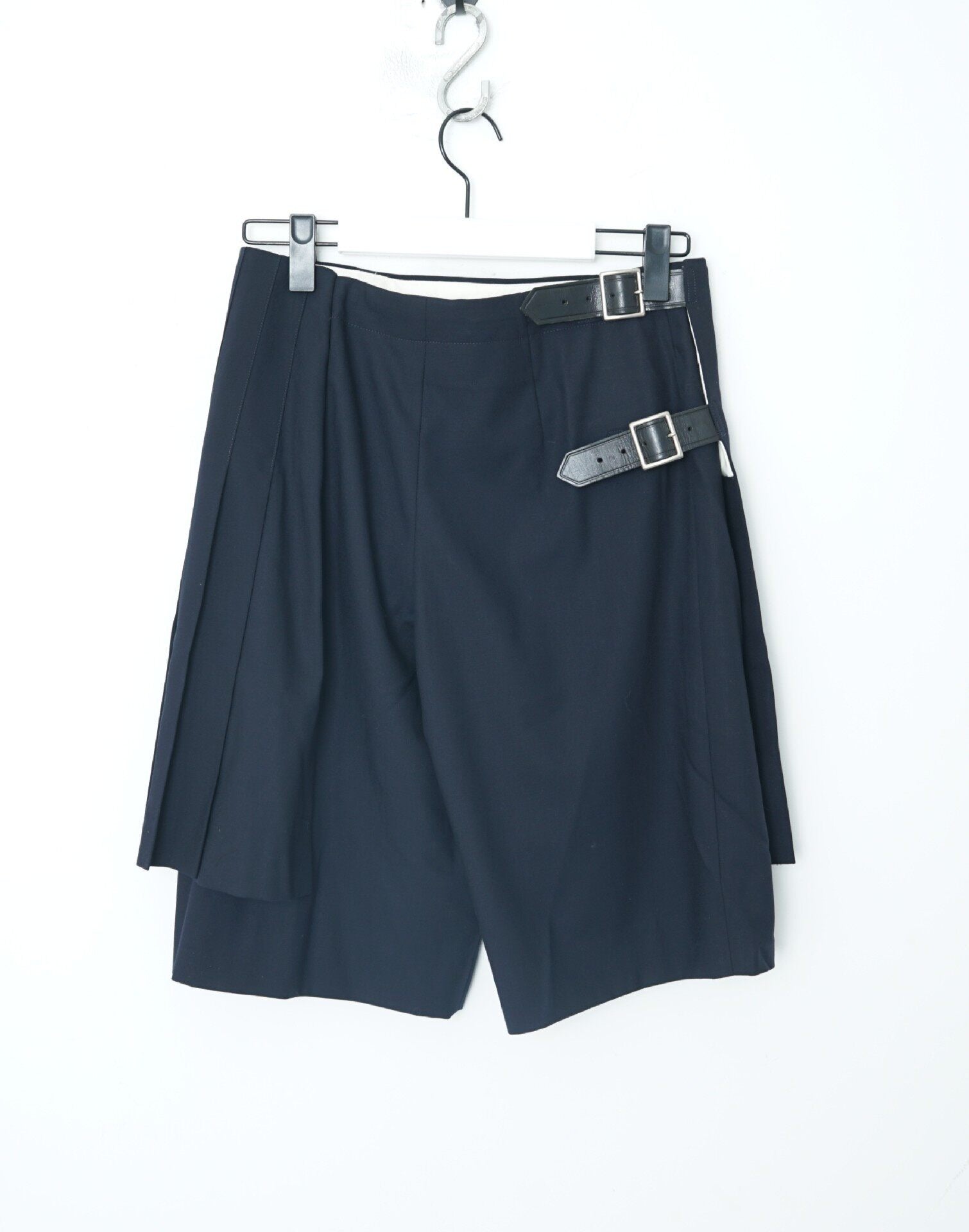 Comme des Garçons Double Pleated Wool Shorts