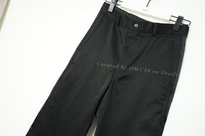 Comme des Garçons Patchwork Straight-Leg Tailored Pants