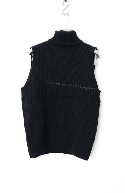 Dries Van Noten Wool Turtleneck Vest