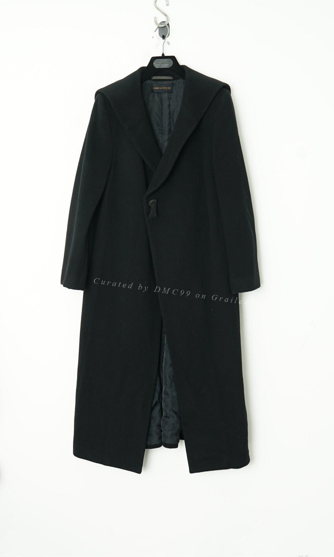 Comme des Garçons Large Lapel Wool Coat