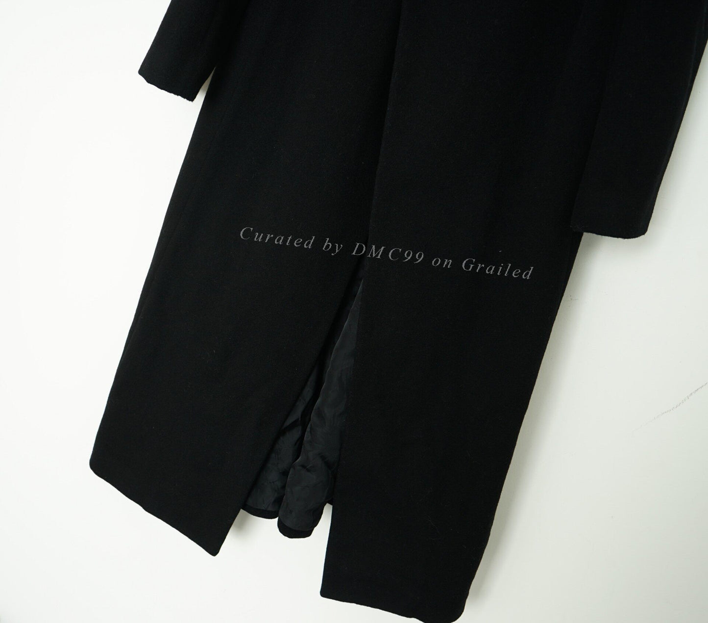 Comme des Garçons Large Lapel Wool Coat
