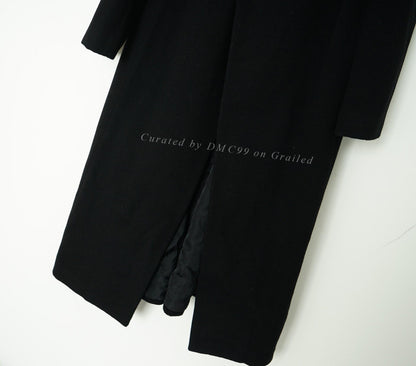 Comme des Garçons Large Lapel Wool Coat