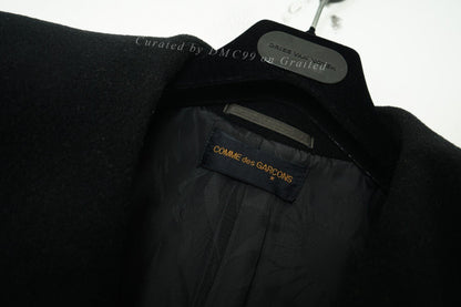 Comme des Garçons Large Lapel Wool Coat