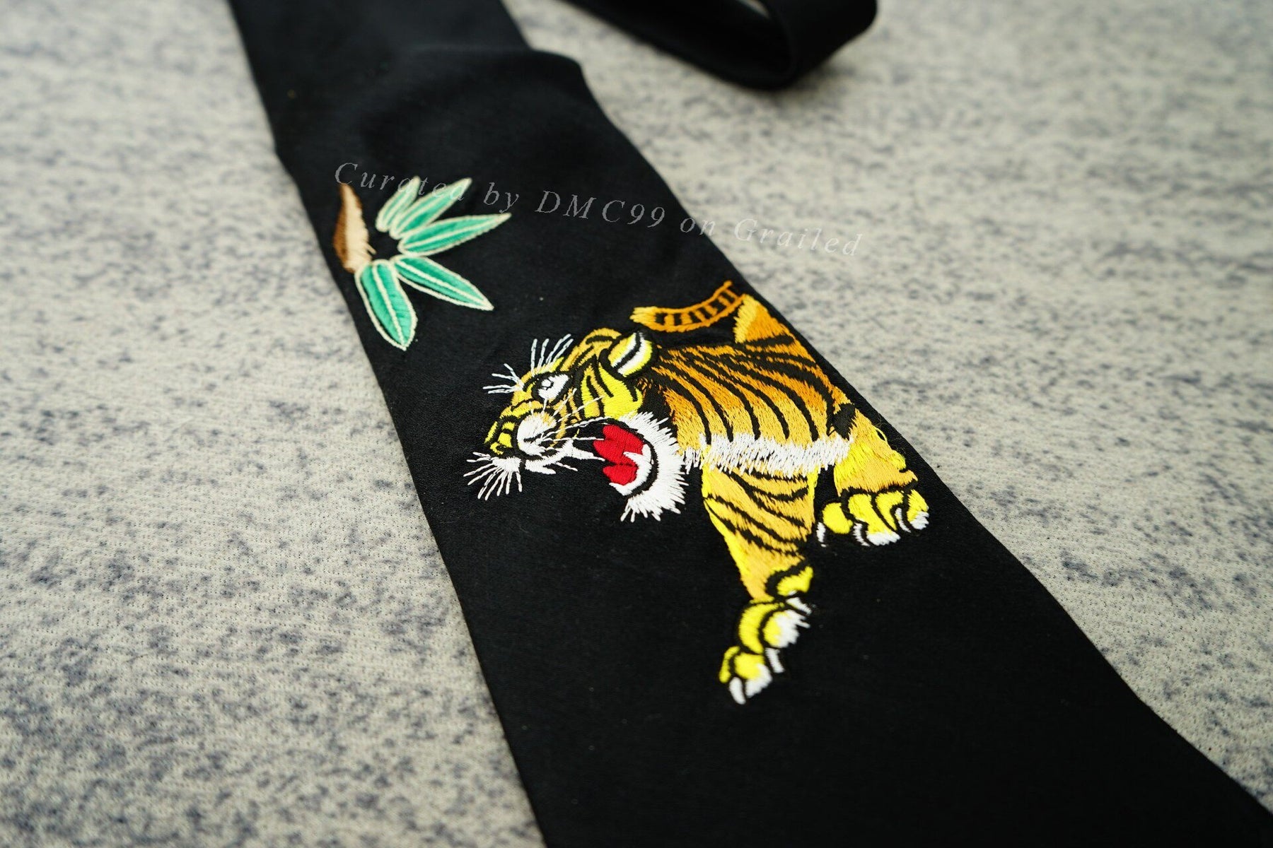 Yohji Yamamoto Tiger Tie