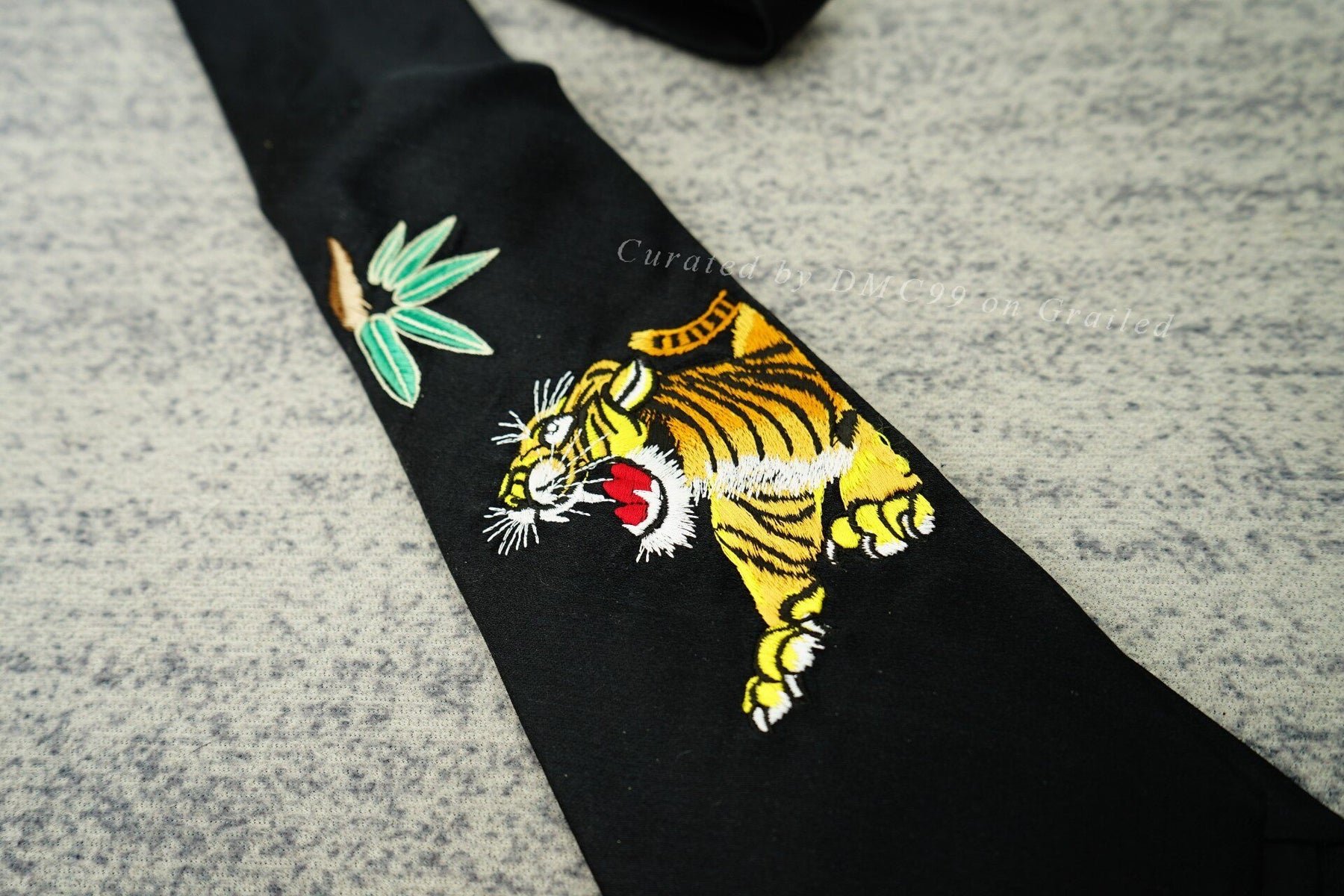 Yohji Yamamoto Tiger Tie