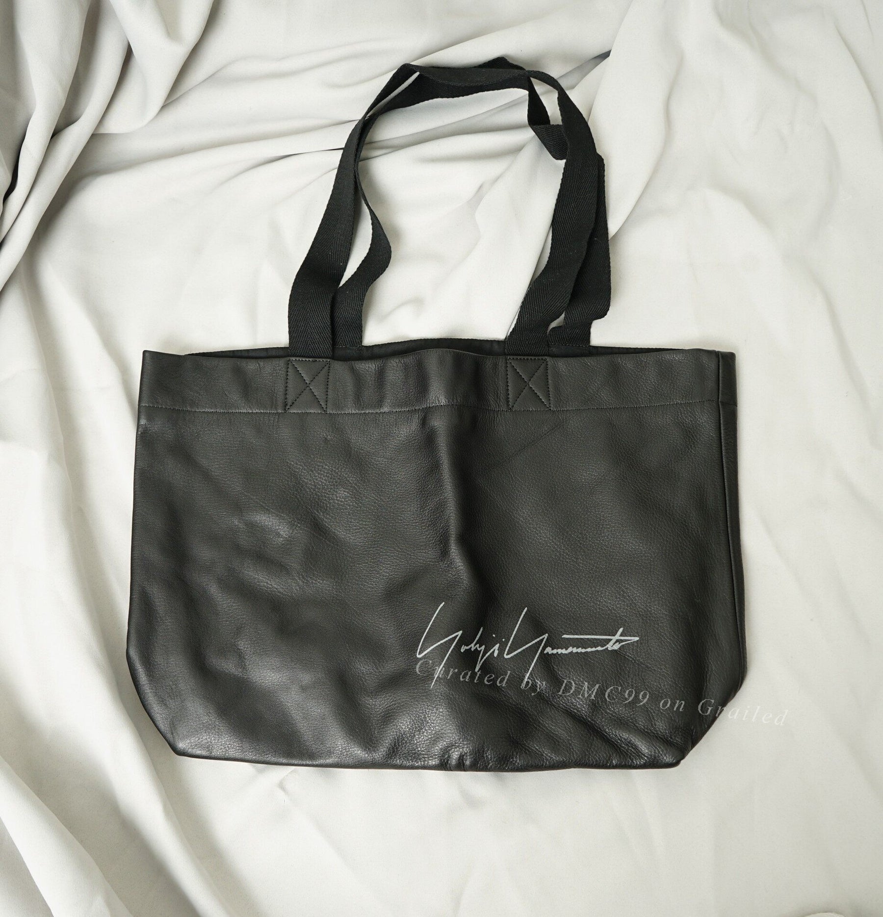 Yohji Yamamoto Cowhide Tote Bag