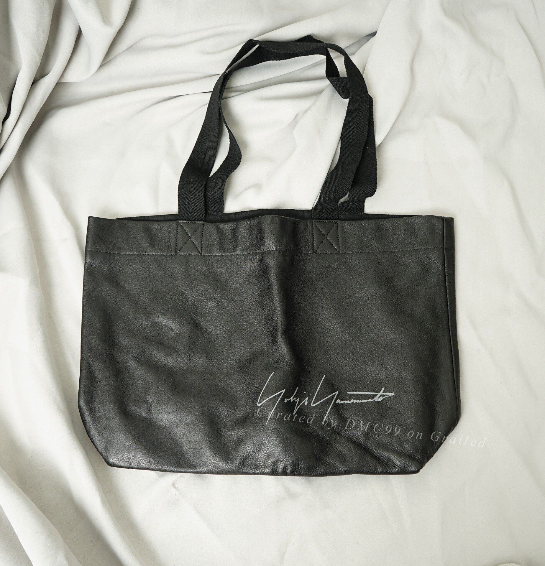 Yohji Yamamoto Cowhide Tote Bag