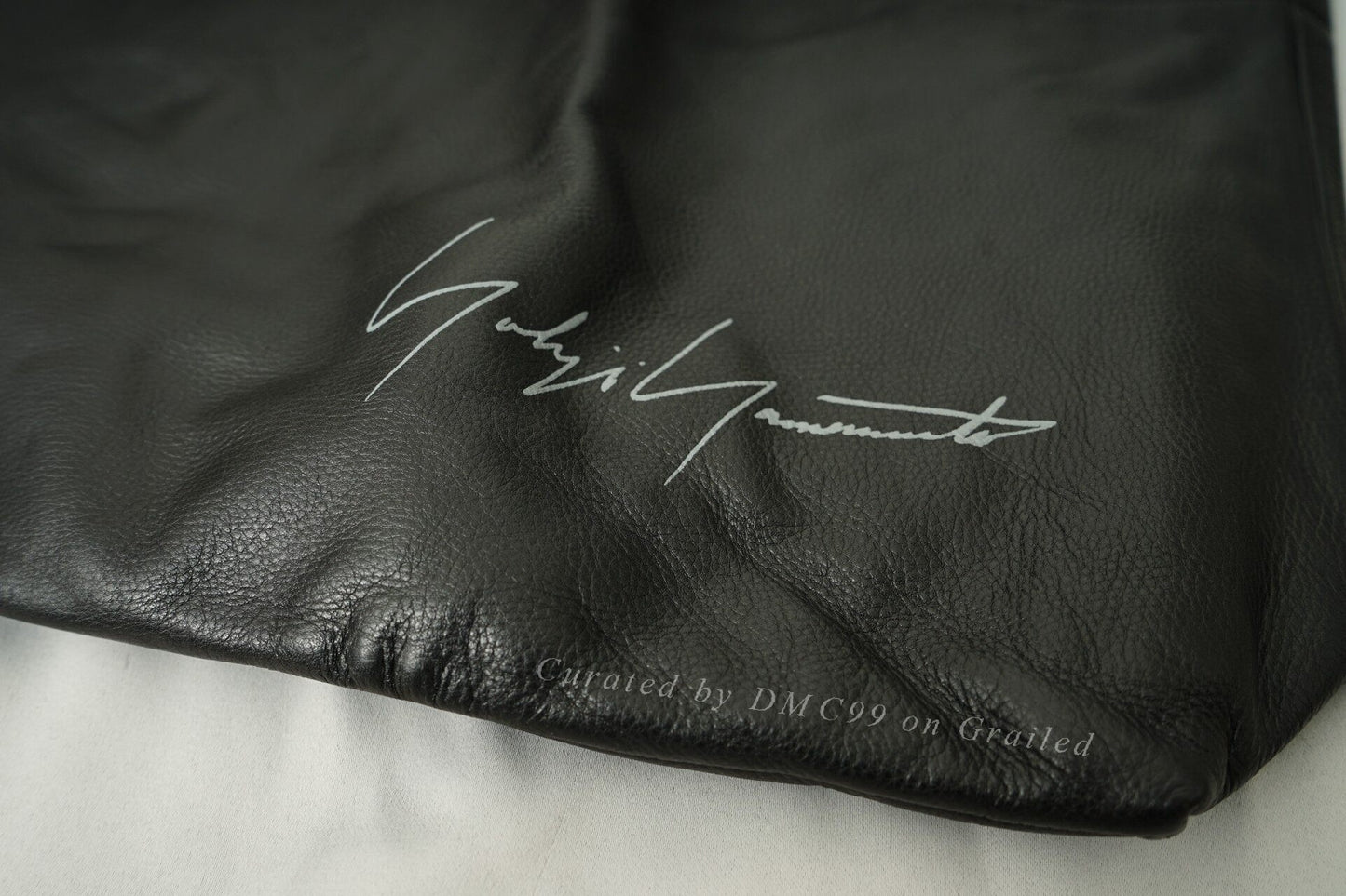 Yohji Yamamoto Cowhide Tote Bag