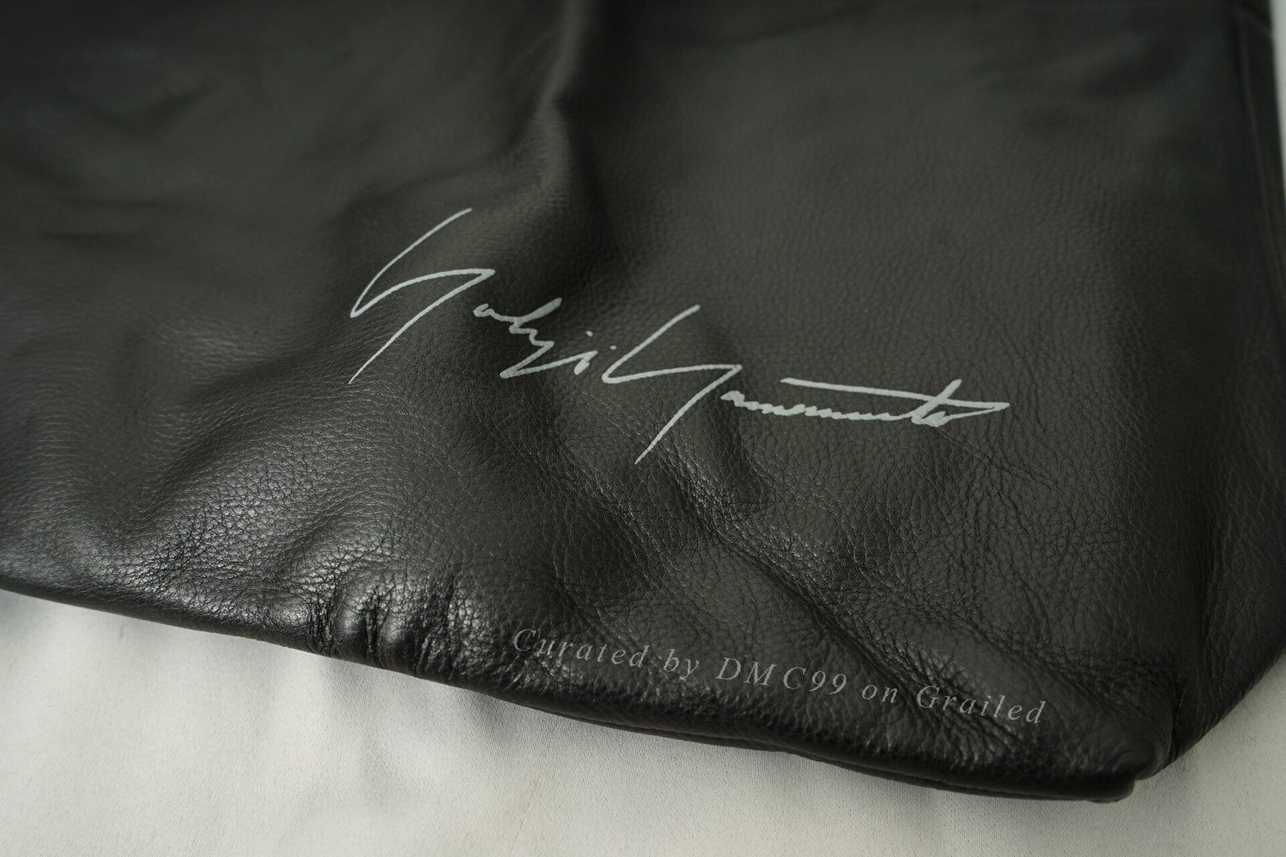 Yohji Yamamoto Cowhide Tote Bag