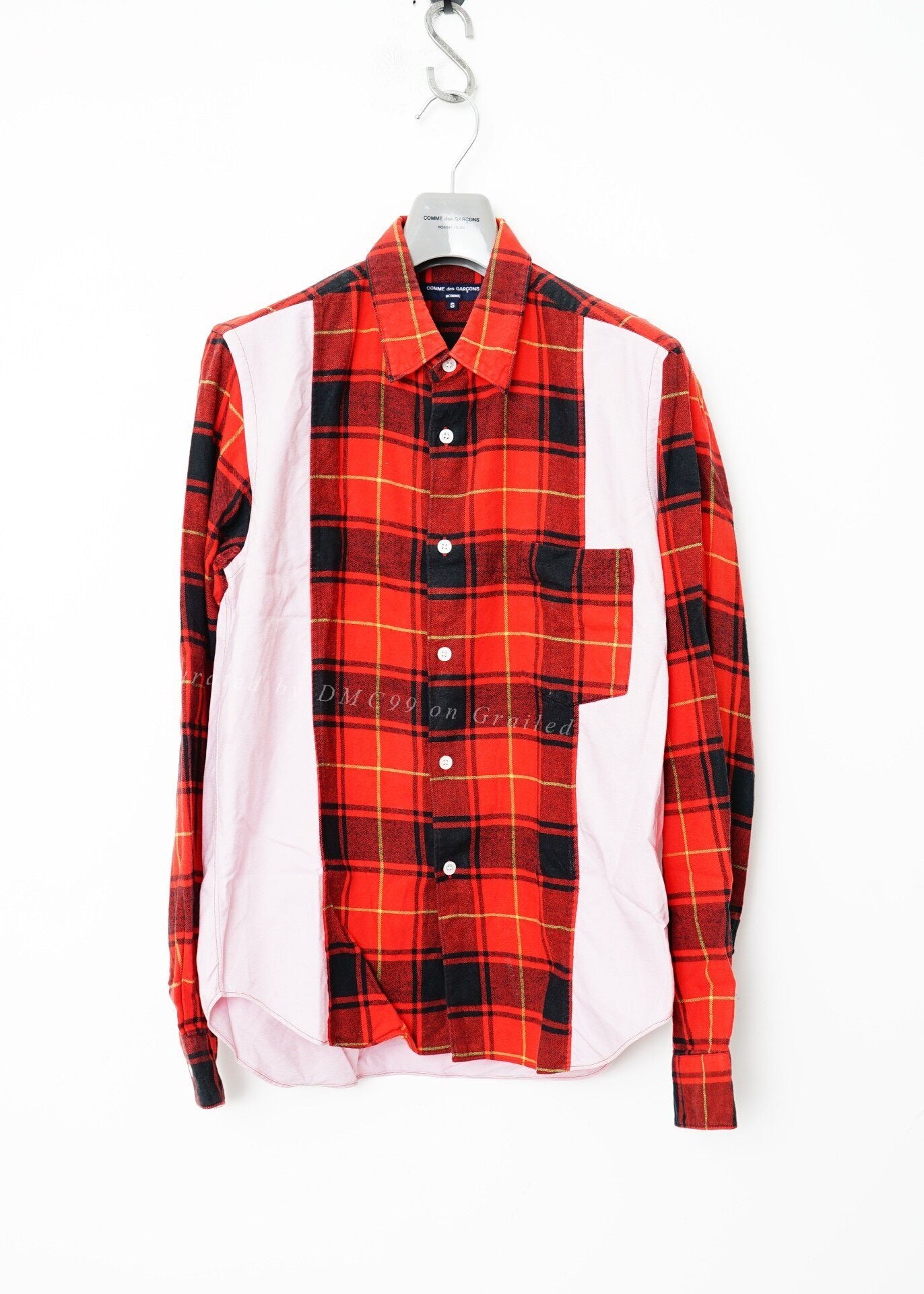 Comme des Garçons Patchwork Vintage Plaid Shirt