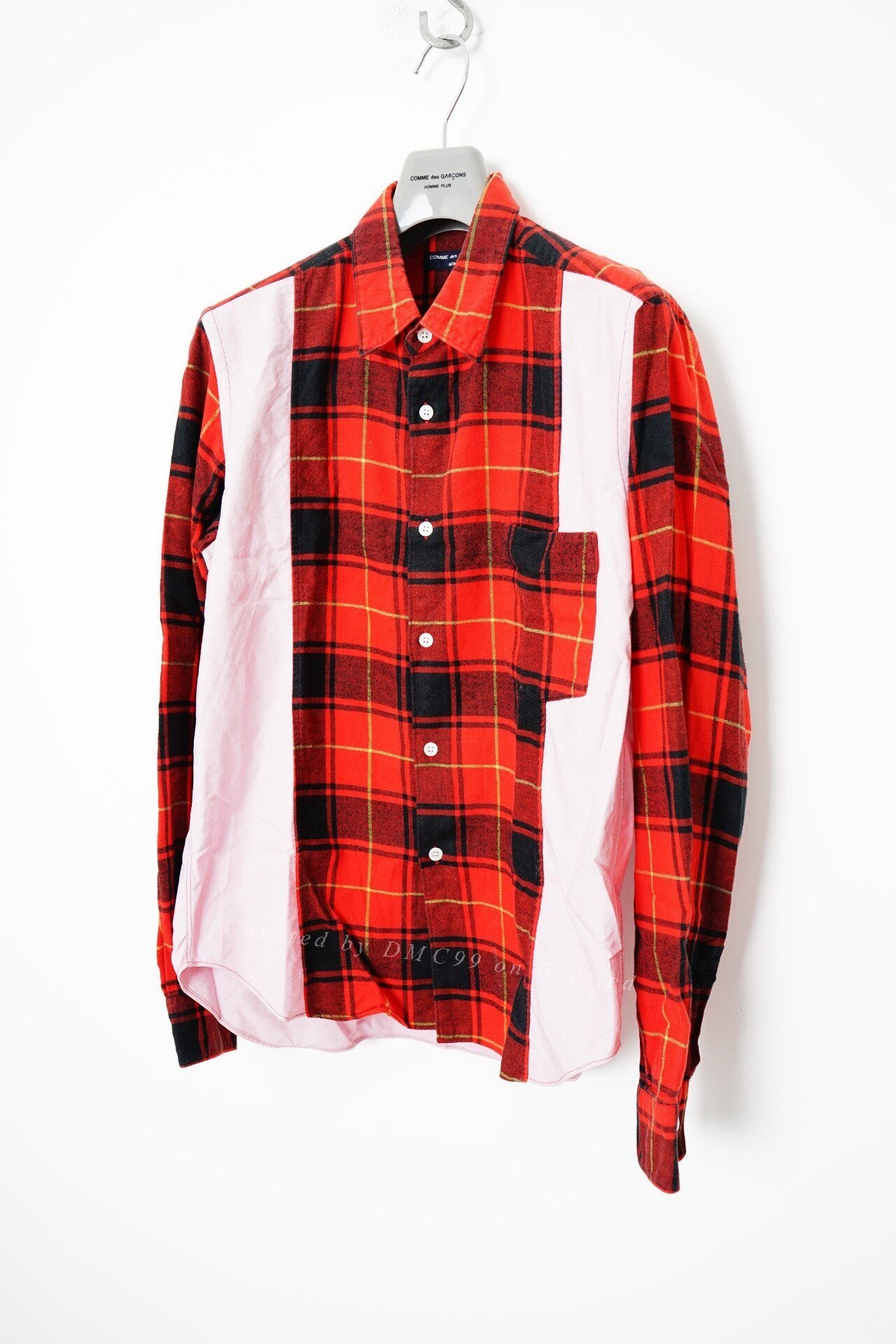 Comme des Garçons Patchwork Vintage Plaid Shirt
