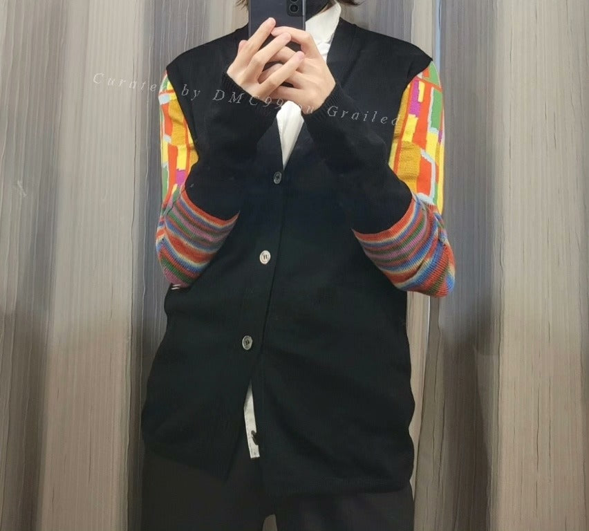 Comme des Garcons 16AW Patchwork Cardigan