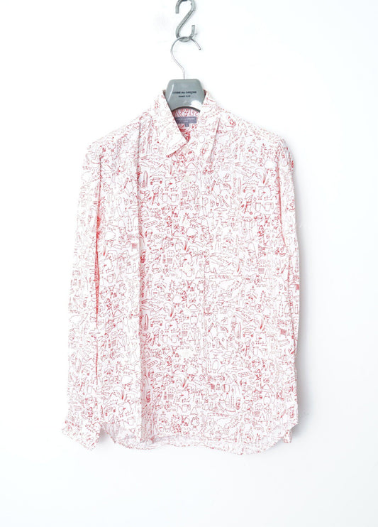 Comme des Garcons Archive Graffiti Shirt