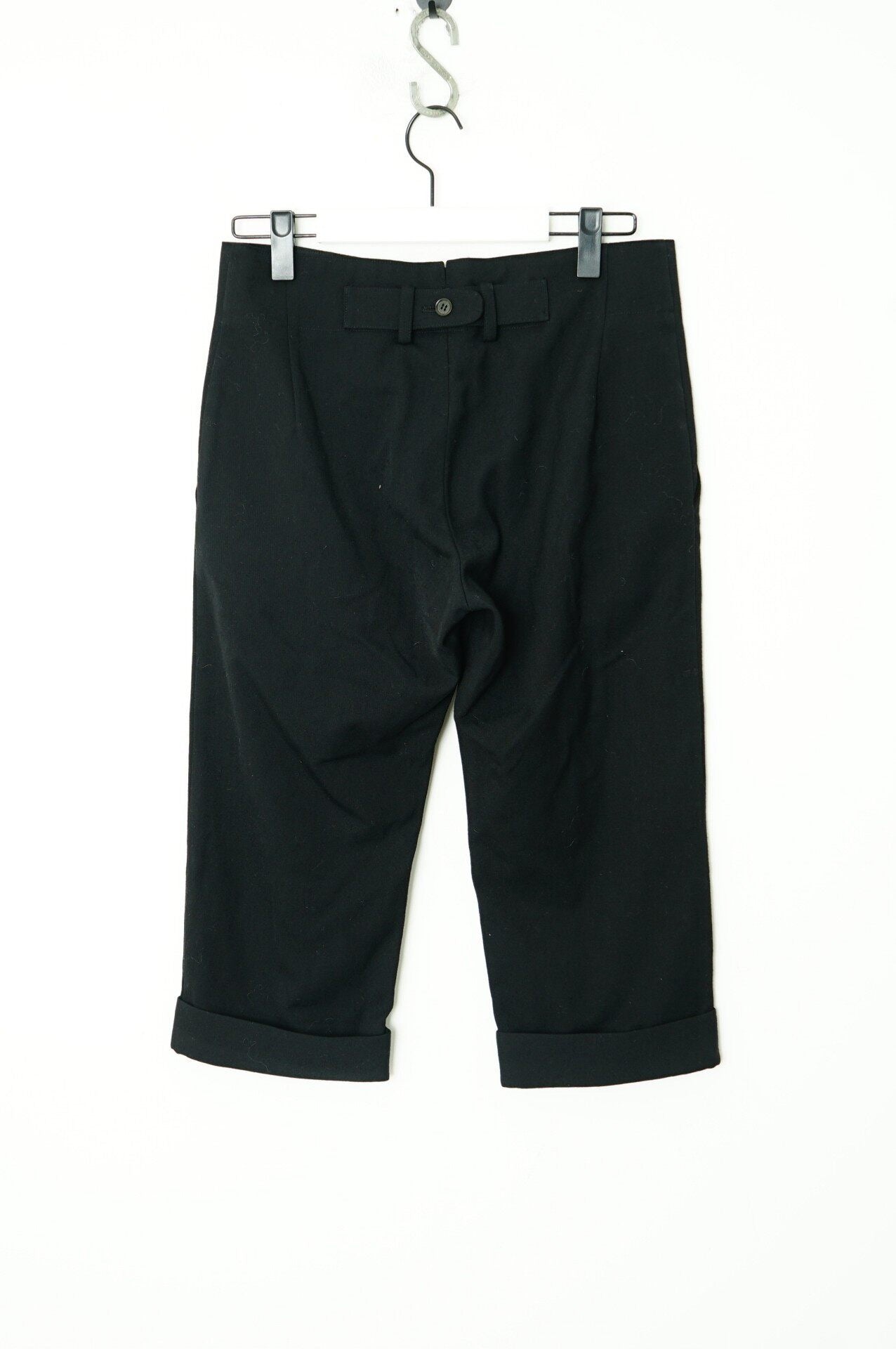 Yohji Yamamoto Wool Cropped Pants