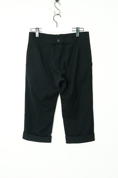 Yohji Yamamoto Wool Cropped Pants