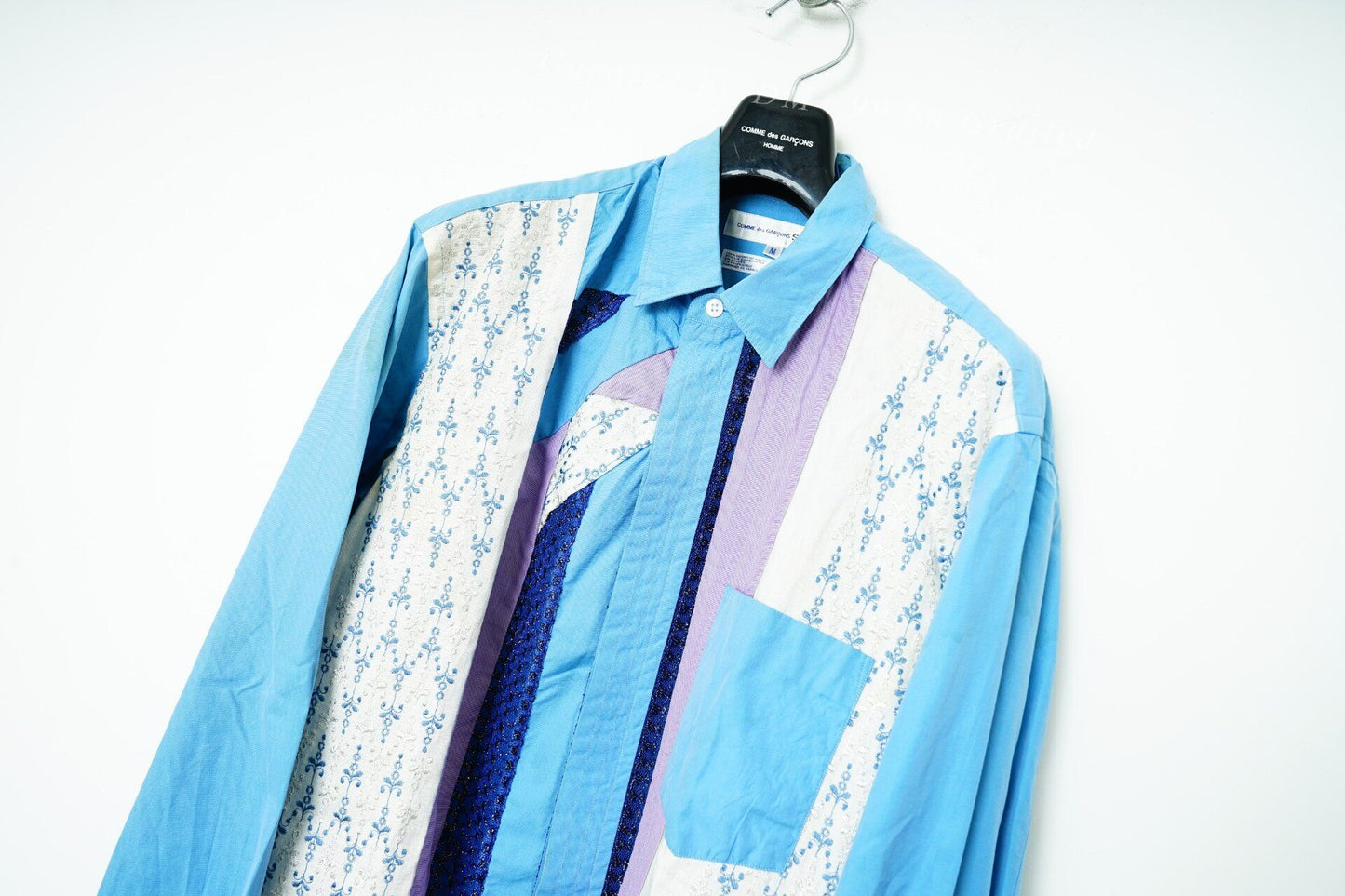 Comme des Garçons Embroidery Paneled Shirt
