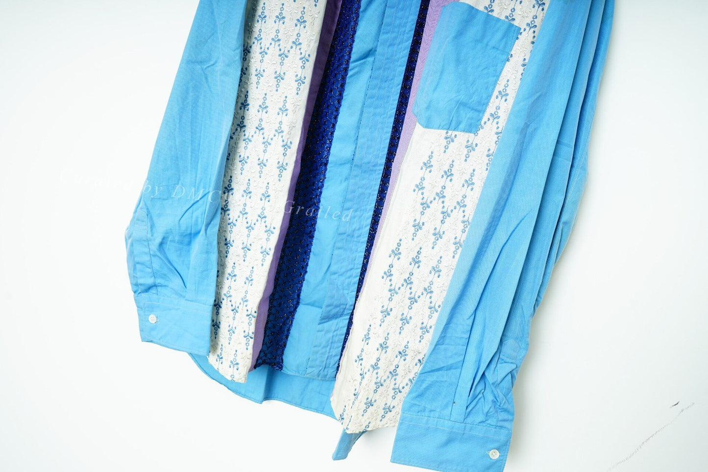 Comme des Garçons Embroidery Paneled Shirt