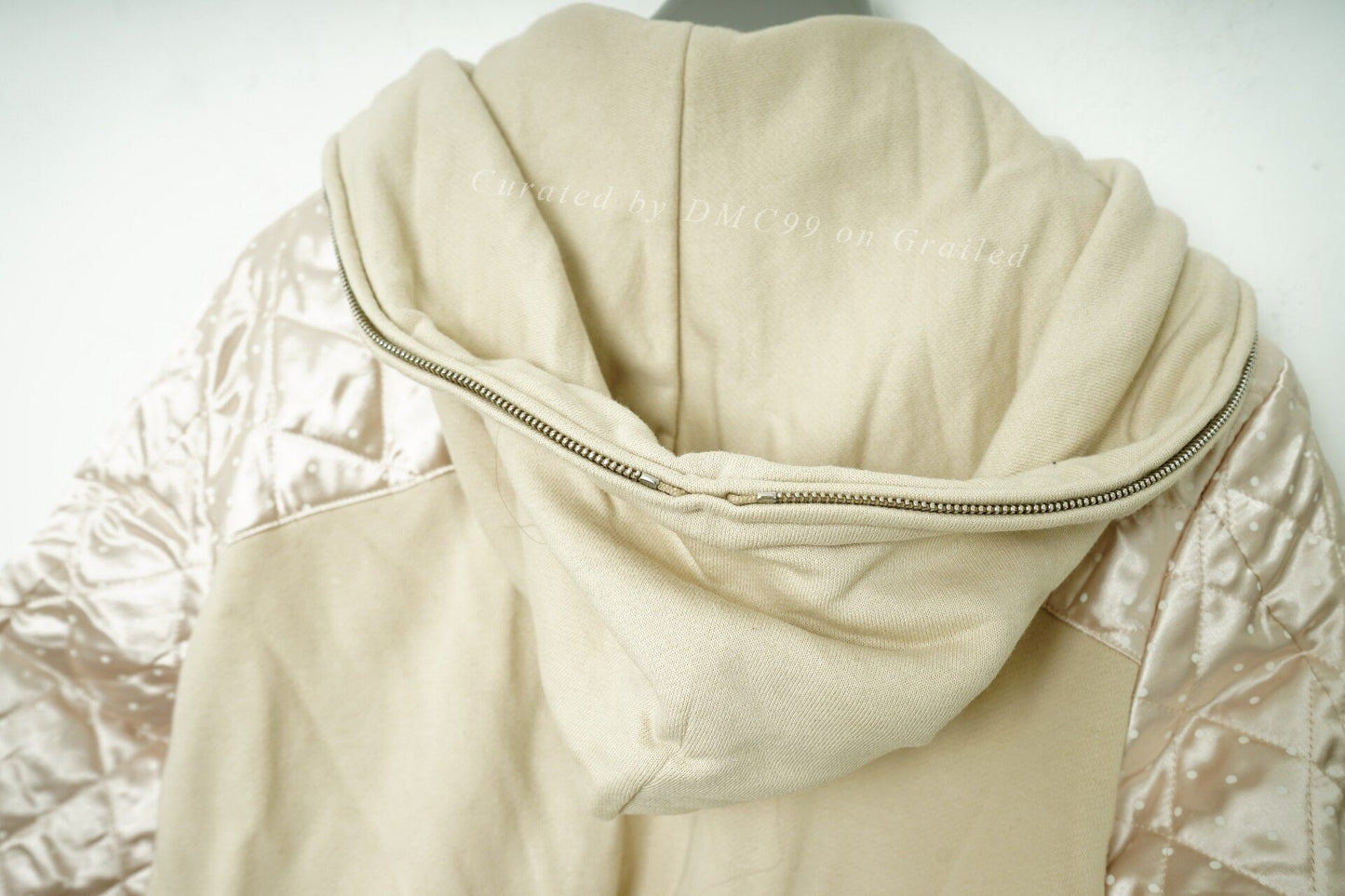 Comme des Garcons Spliced Sleeve Padded Hoodie