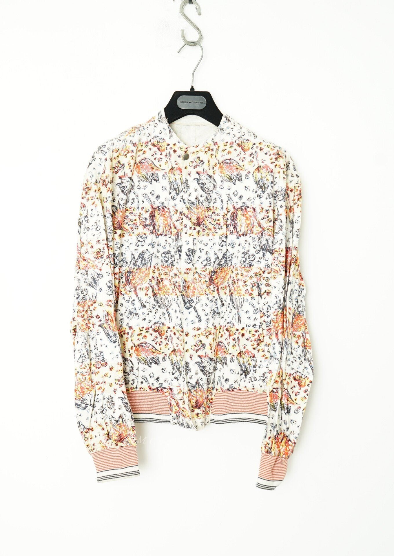 Yohji Yamamoto Floral Zip Jacket