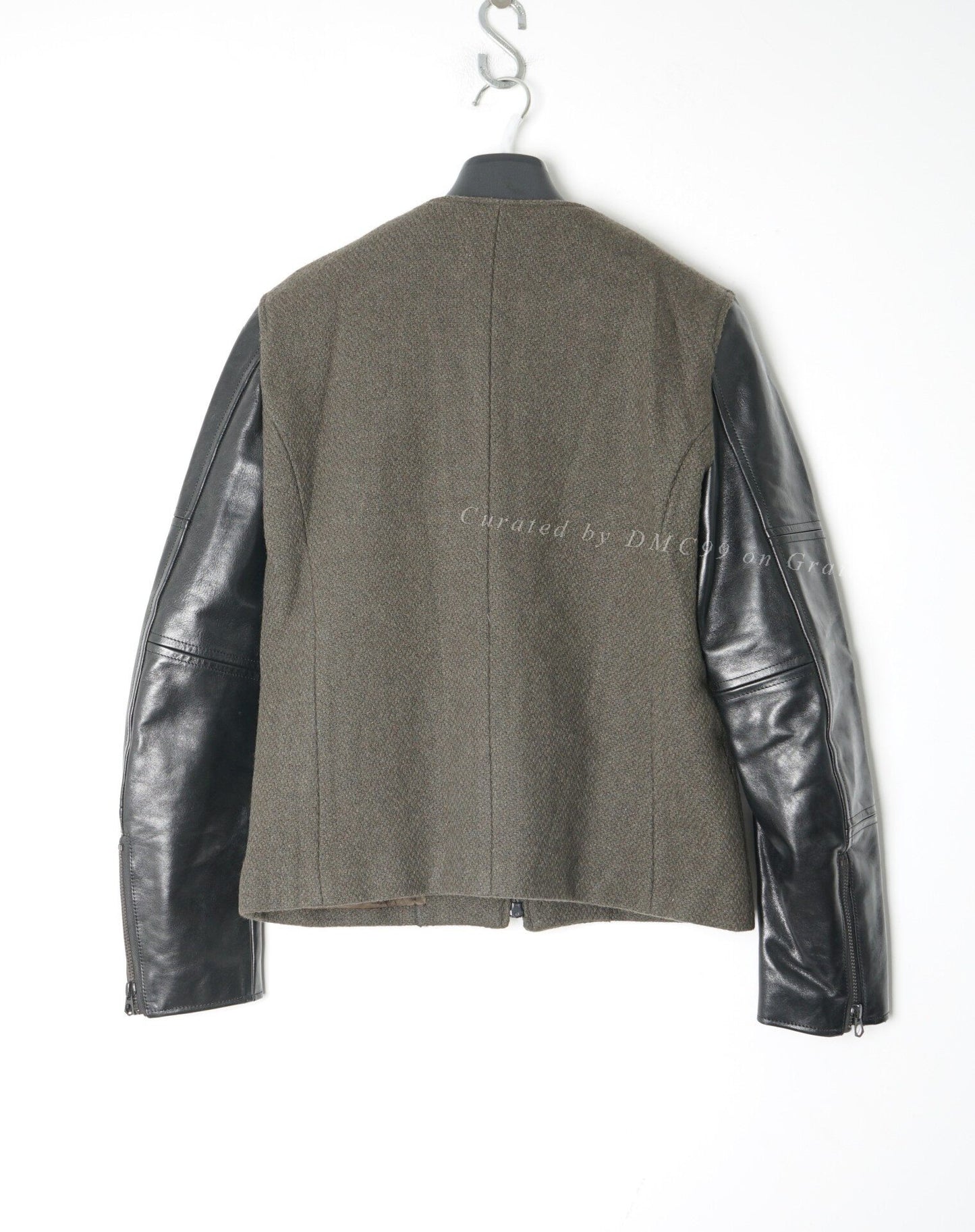 Iroquois Horse Leather Wool Coat