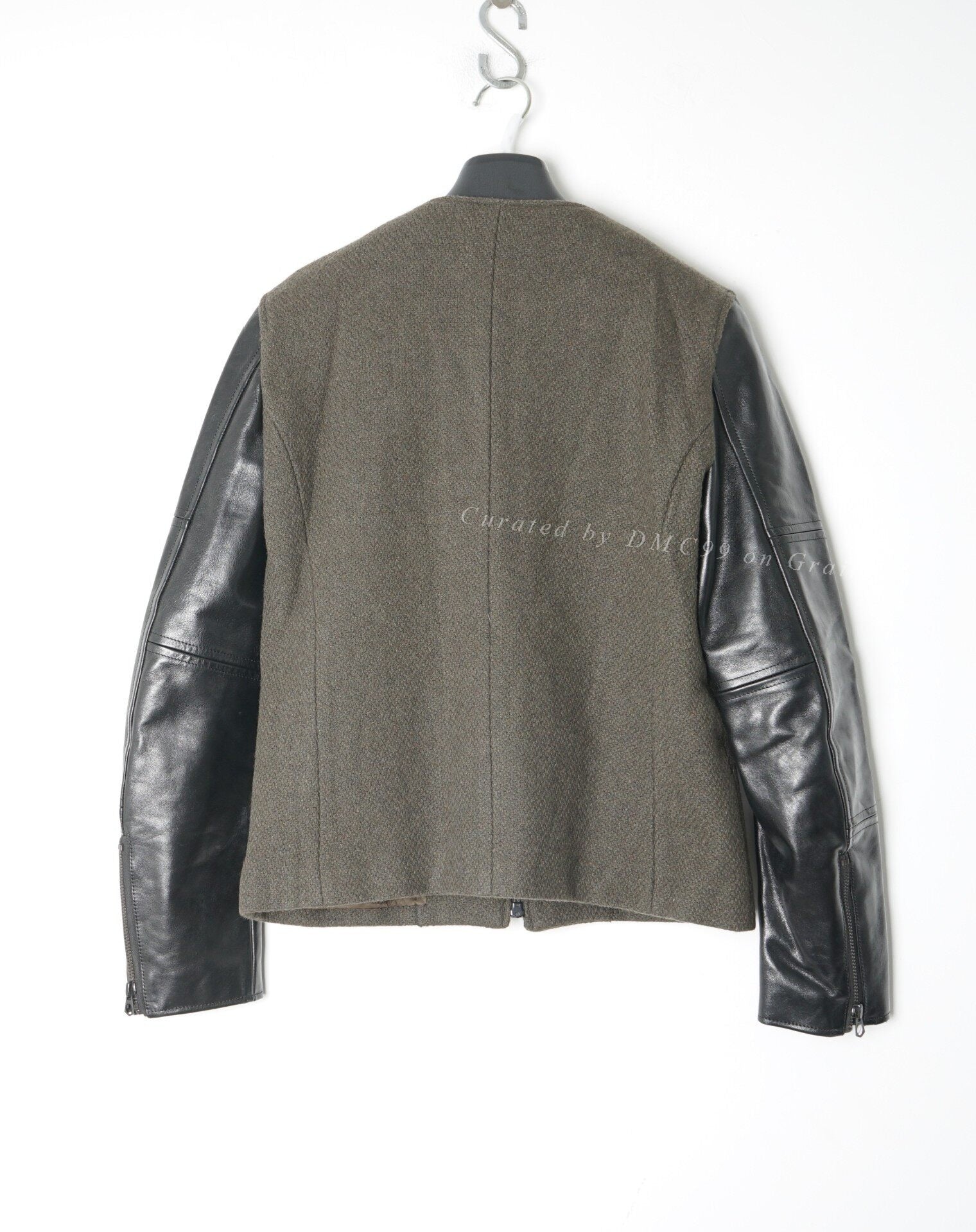 Iroquois Horse Leather Wool Coat