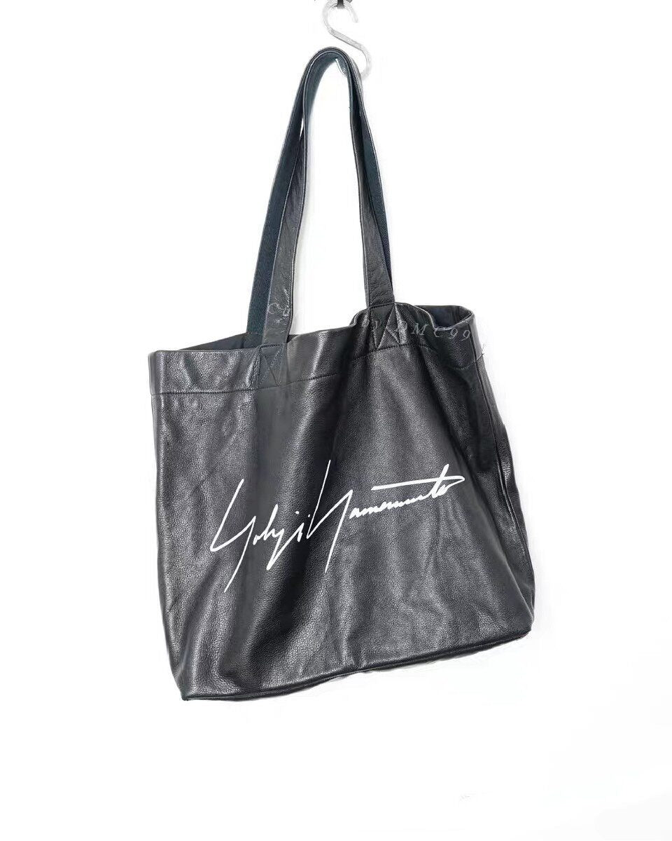 Yohji Yamamoto Full Leather Large Tote