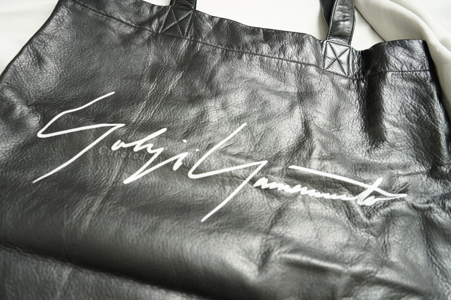 Yohji Yamamoto Full Leather Large Tote