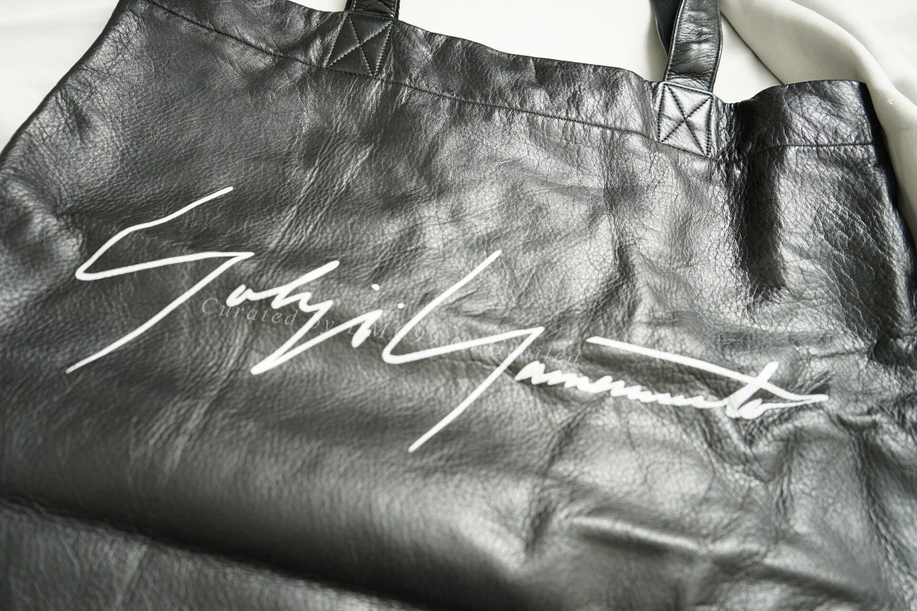 Yohji Yamamoto Full Leather Large Tote