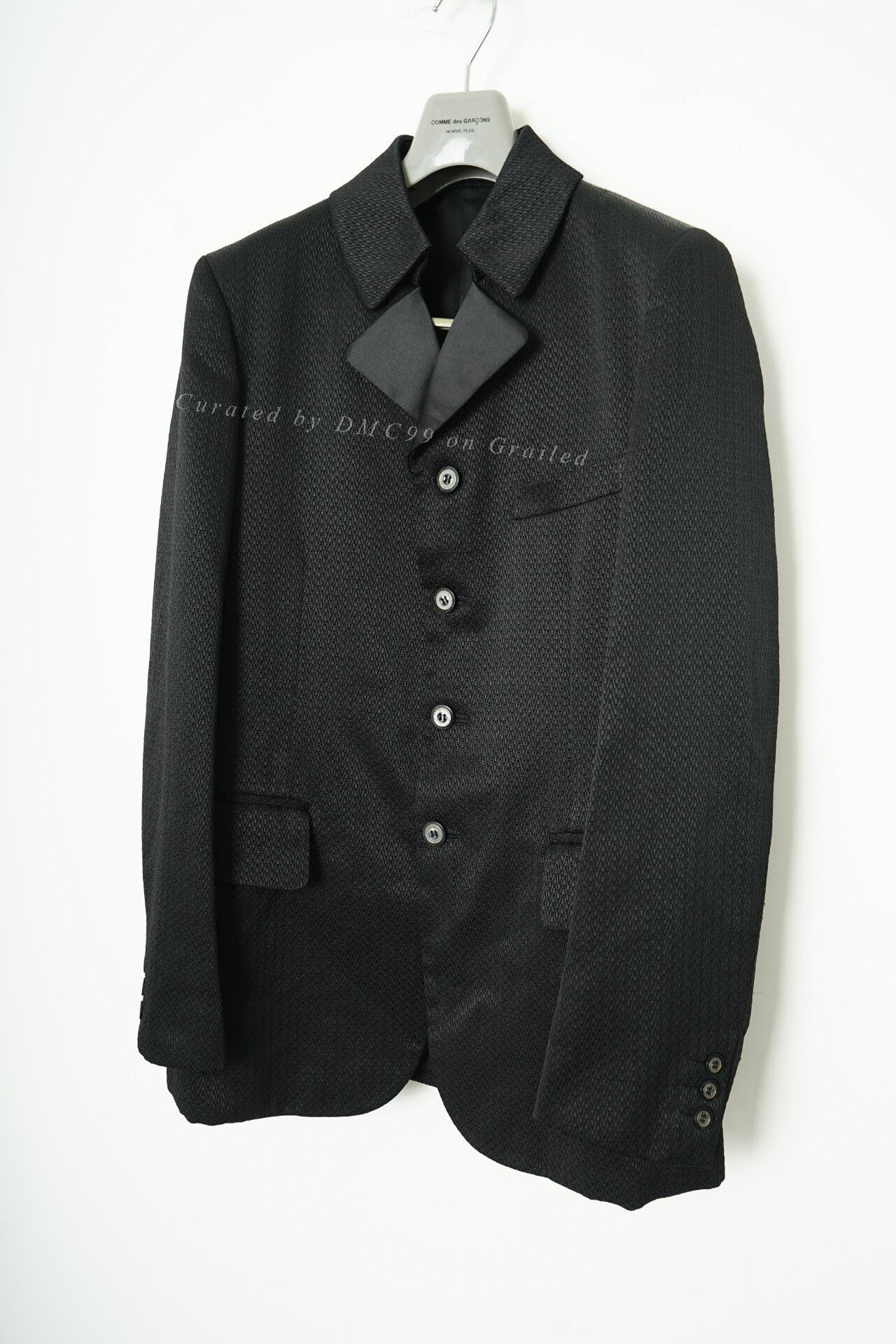 Comme des Garcons Subtle Pattern Collar Jacket