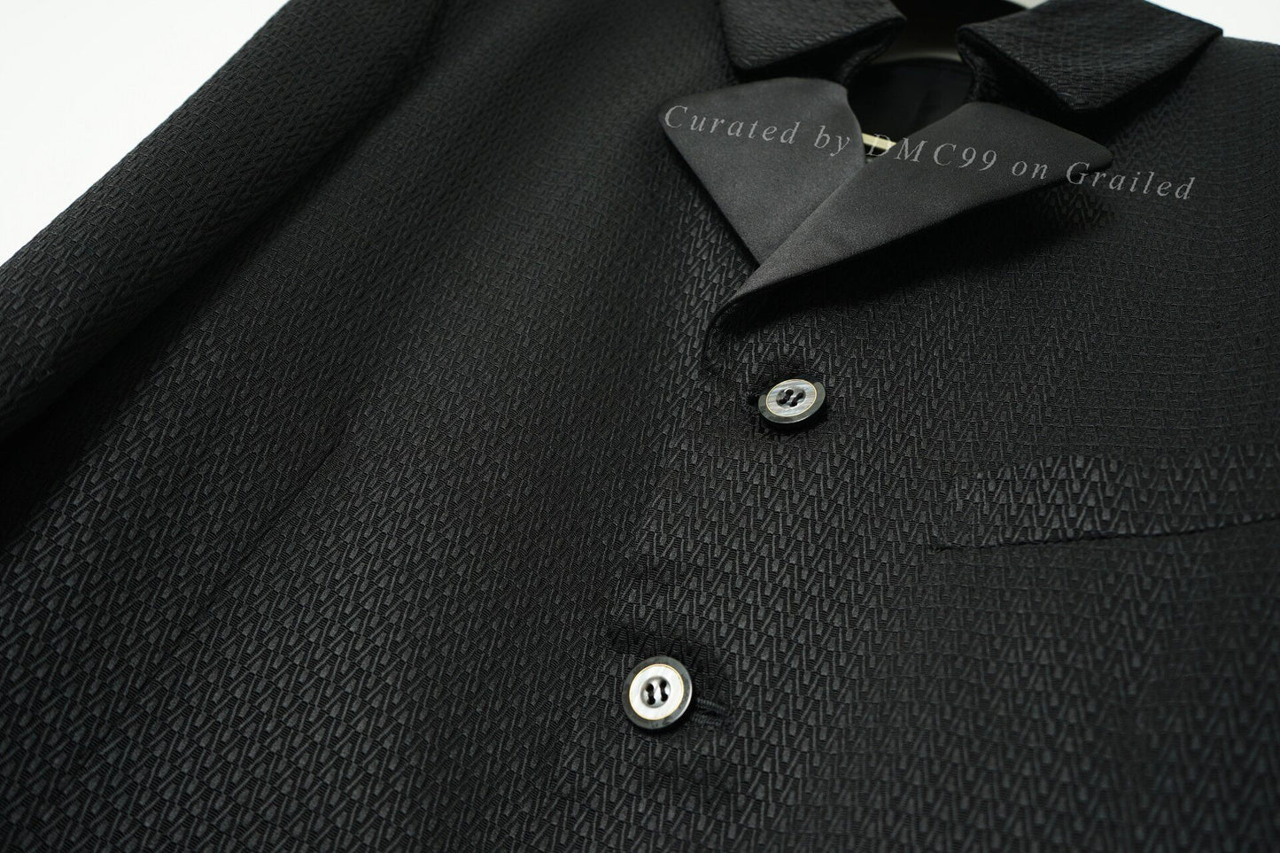 Comme des Garcons Subtle Pattern Collar Jacket