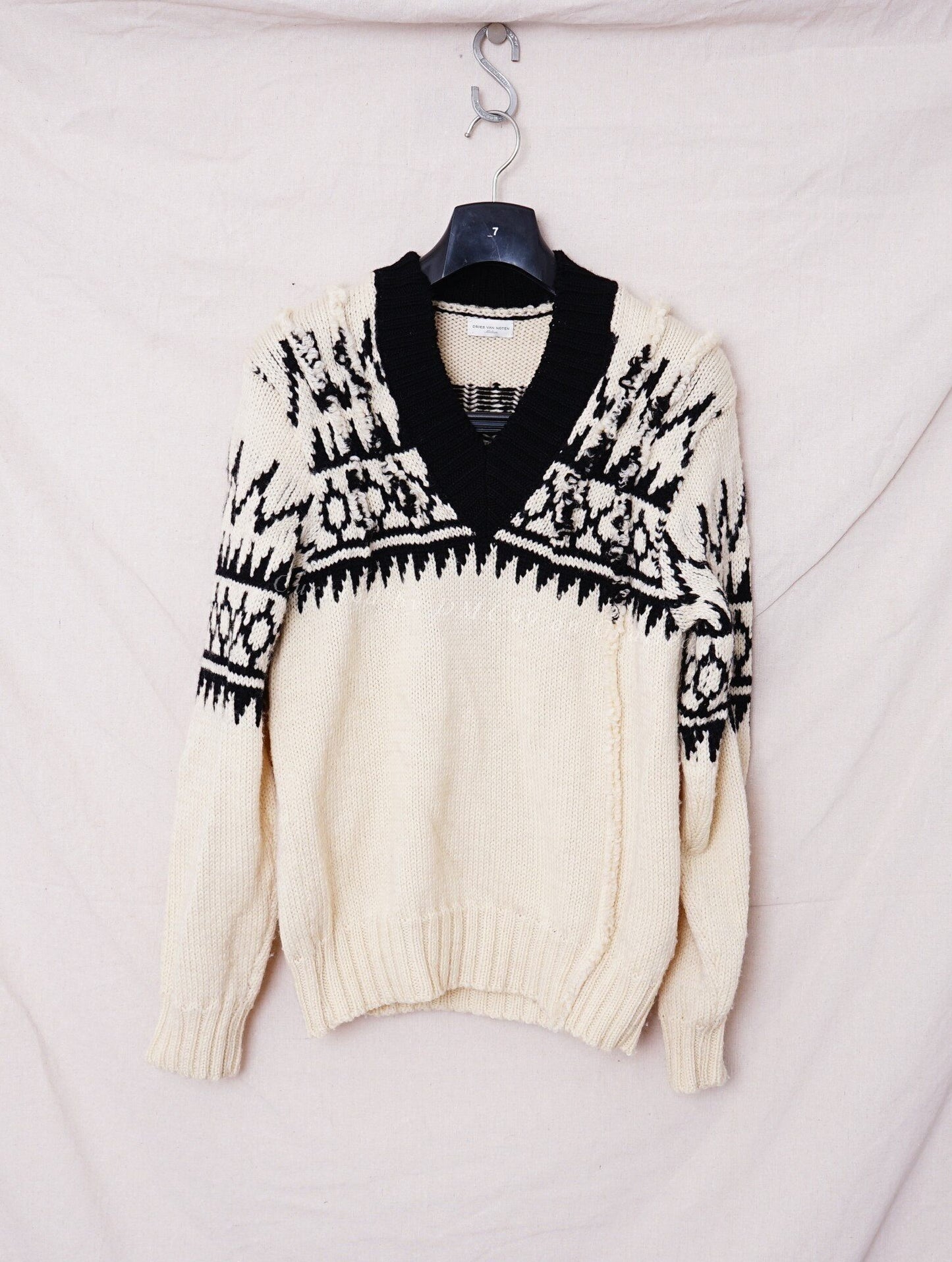 Dries van Noten Distressed Sweater