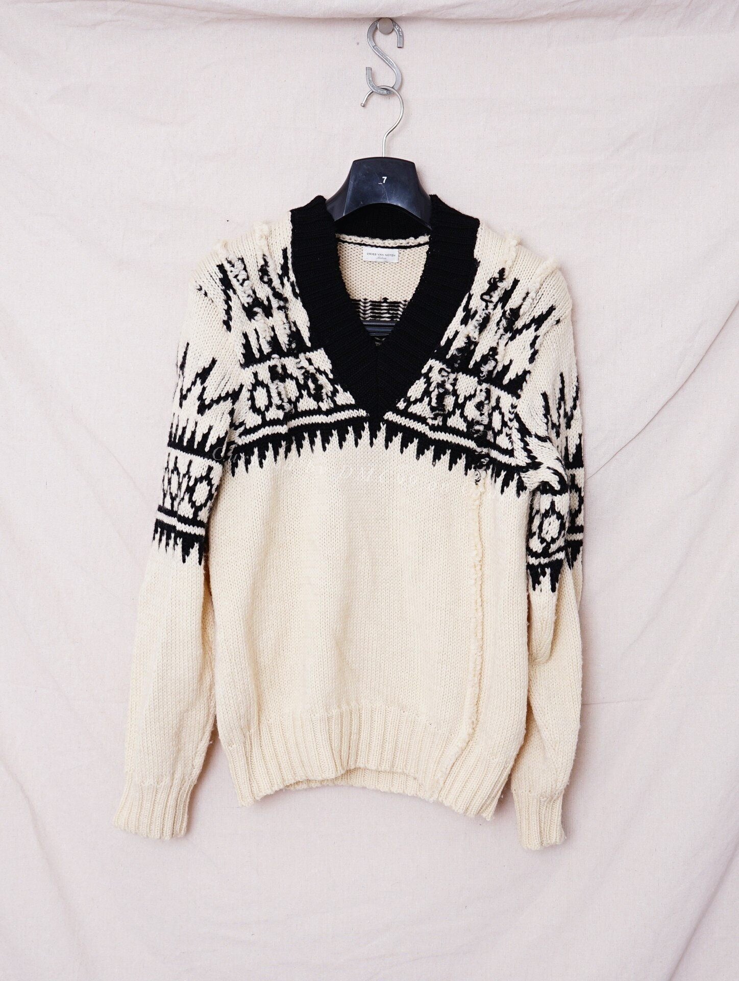 Dries van Noten Distressed Sweater