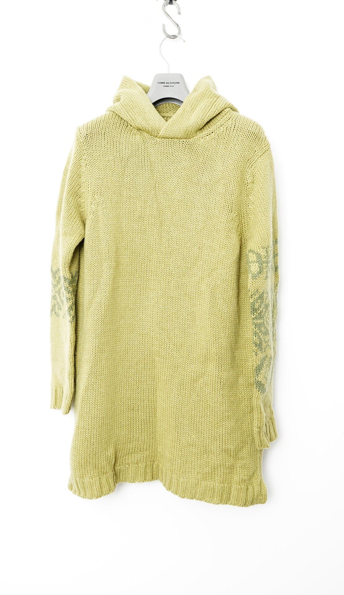 Yohji Yamamoto Hooded Knit Pullover