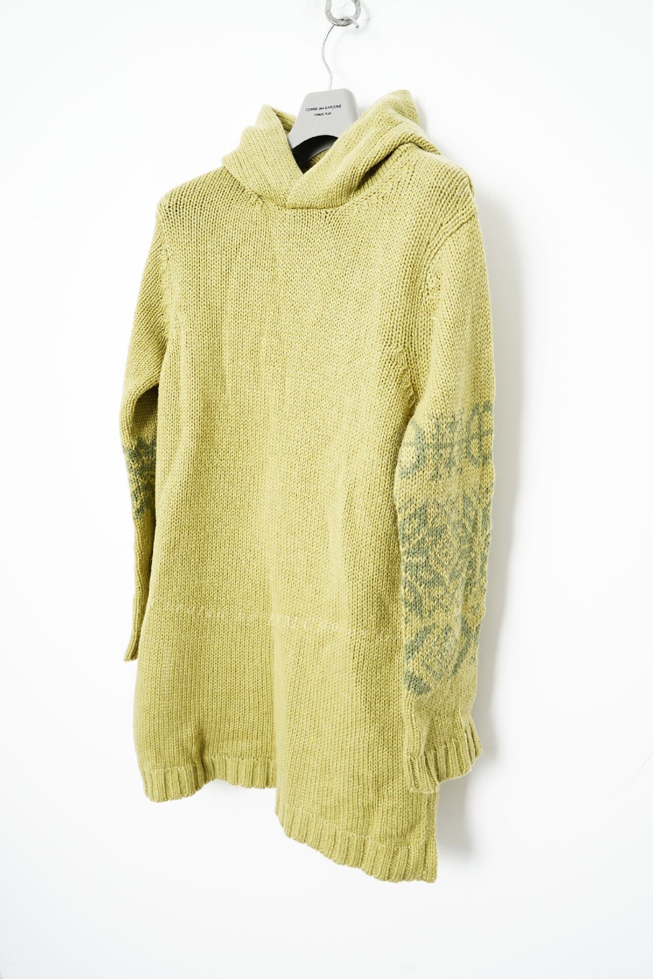 Yohji Yamamoto Hooded Knit Pullover