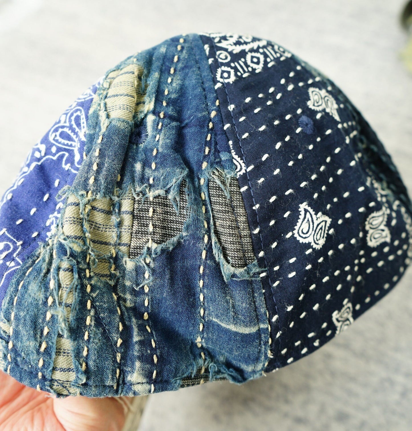 Kapital Boro Archive Visor Cap