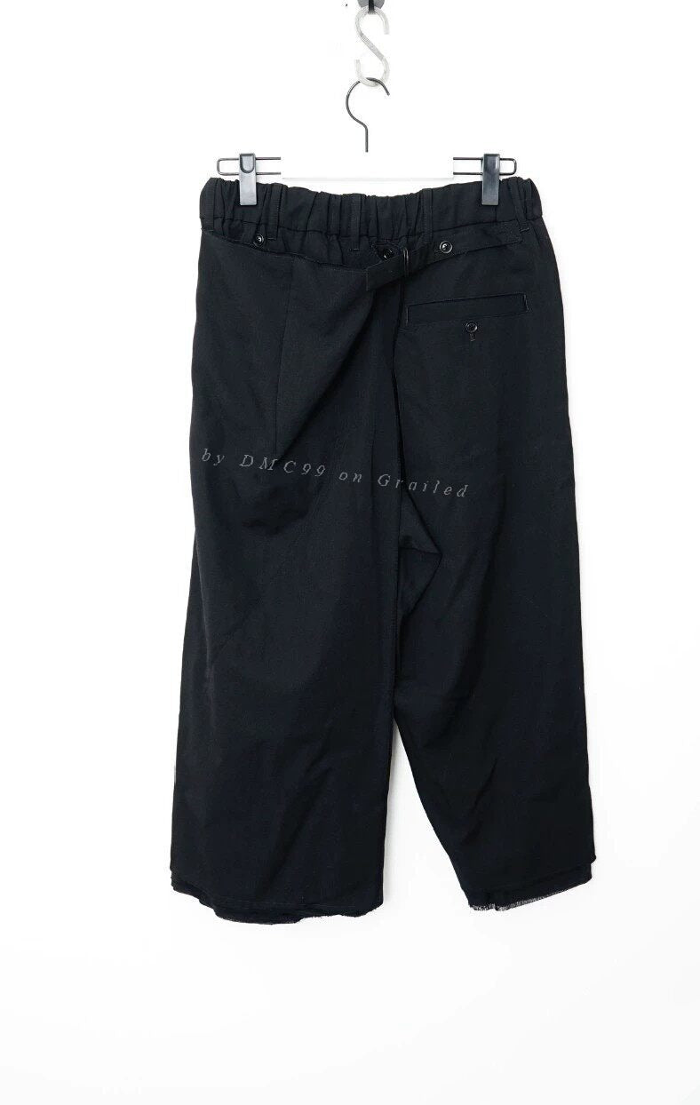 Yohji Yamamoto 15AW Triple Slash Culottes