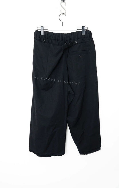 Yohji Yamamoto 15AW Triple Slash Culottes