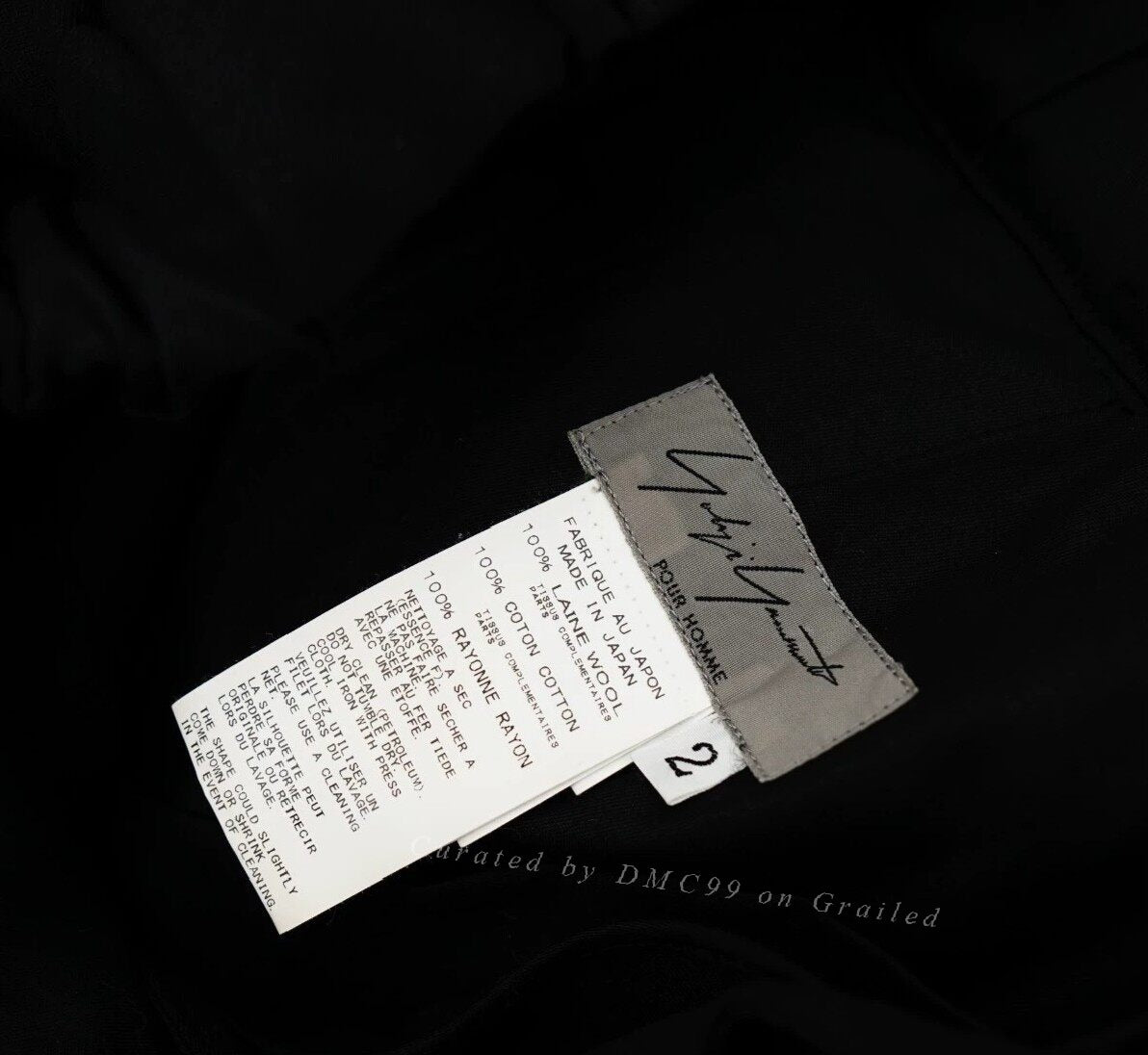 Yohji Yamamoto 15AW Triple Slash Culottes