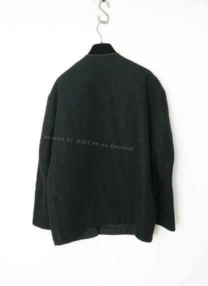 Yohji Yamamoto Blend Collarless Jacket