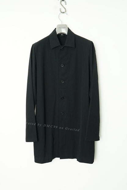 Yohji Yamamoto Ys Wool Spring Summer Coat