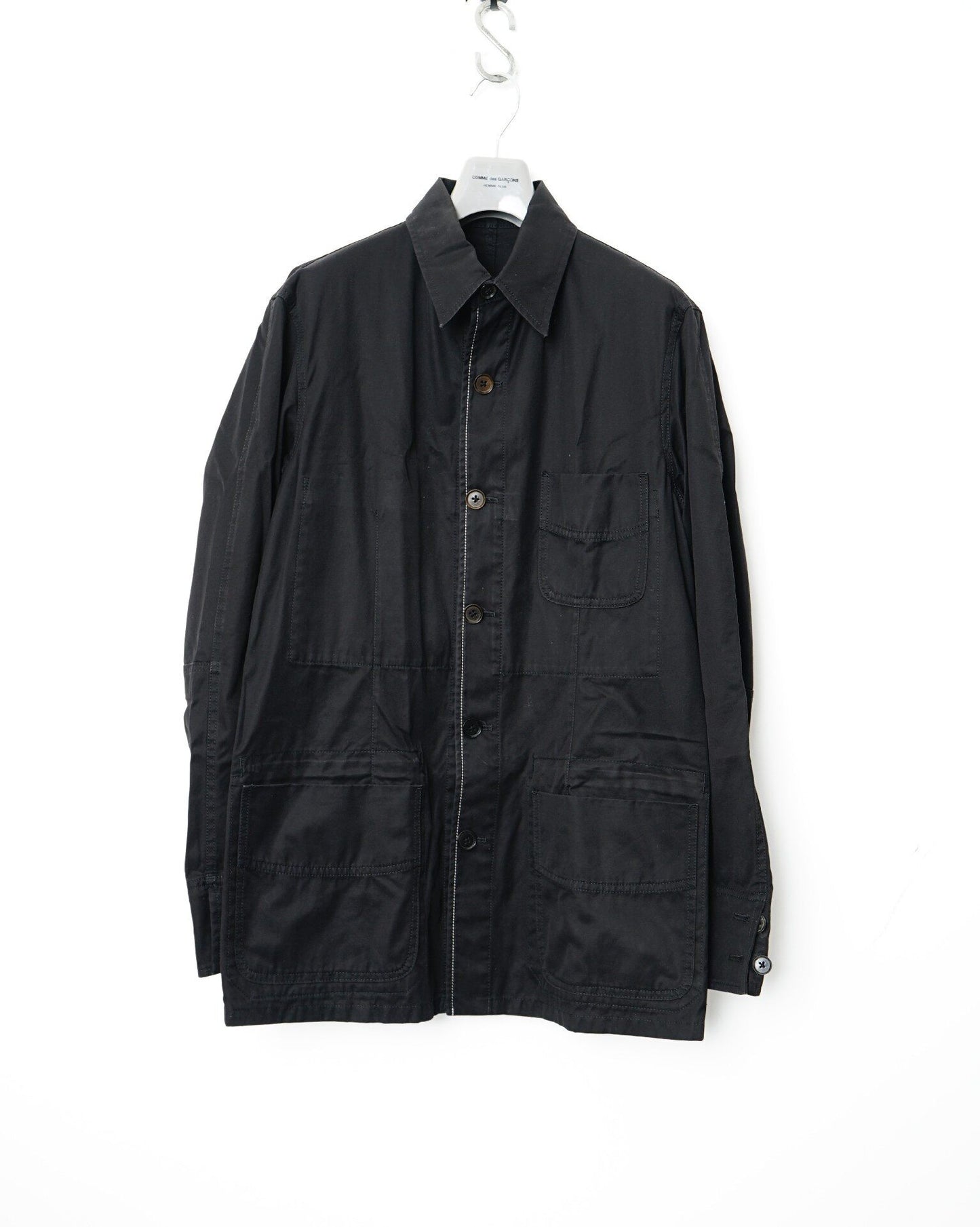 Yohji Yamamoto Spring Summer Topstitch 3-Pocket Jacket