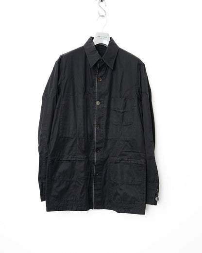Yohji Yamamoto Spring Summer Topstitch 3-Pocket Jacket