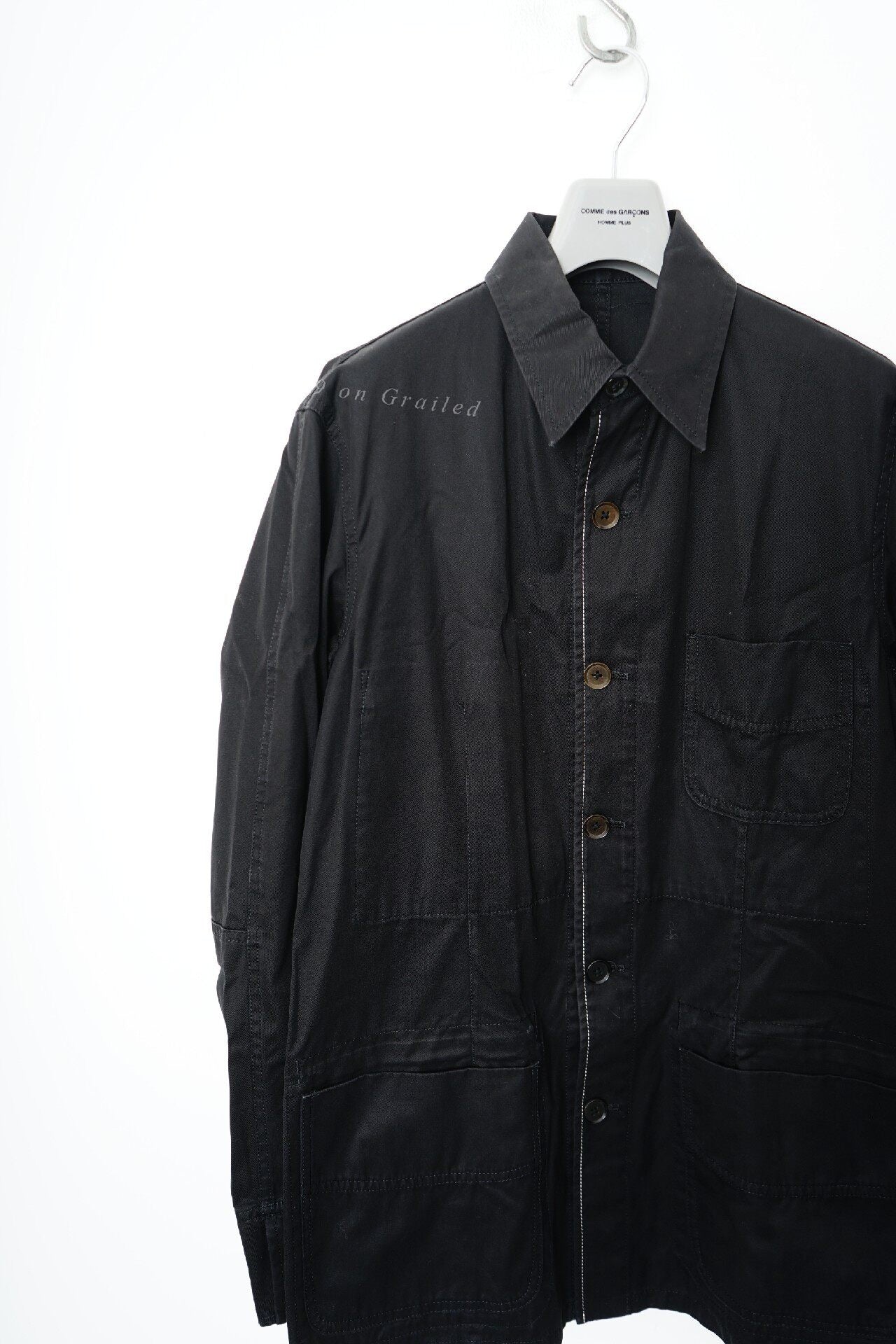 Yohji Yamamoto Spring Summer Topstitch 3-Pocket Jacket