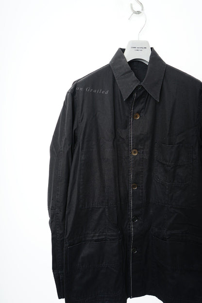 Yohji Yamamoto Spring Summer Topstitch 3-Pocket Jacket